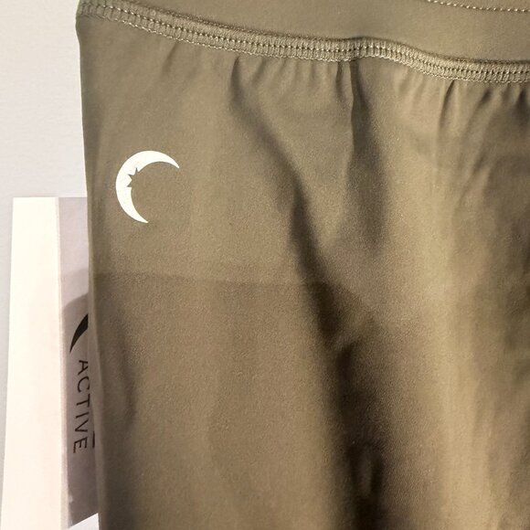 NWT - Zyia Dark Olive Peak Zipper Joggers 24" - Size L - Picture 4 of 7